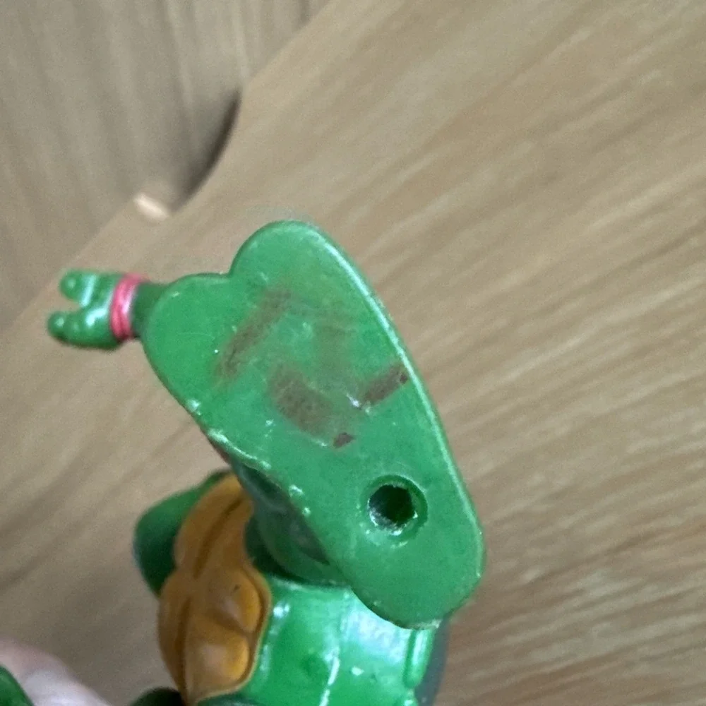Vintage TMNT 1989 Wacky Action Breakfightin‎ Raphael Figure (No Accessories)